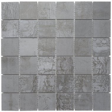 Angela Harris Bellissimo Mosaic Tile 11.81" x 11.81" - Steel