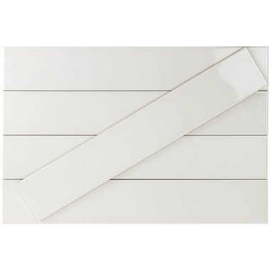 Dalston Wall Tile 4" x 24" - Blanco
