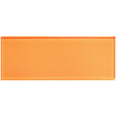 Color Appeal Tile 4" x 12" - Orange Peel