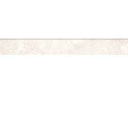 Via Appia Polished Cross Cut Bullnose Tile 3" x 24" - White
