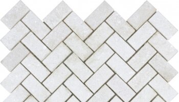 Marble Stone Tile Mosaic Sand blasted 11.8