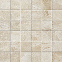 Ridge Tile Mosaic 2" x 2" - Ivory