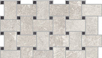 Centuries / Panarea Tile Basketweave - White