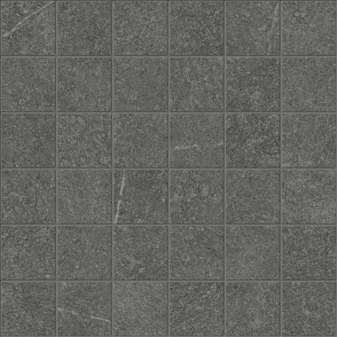 Mjork 2" x 2" Mosaic Tile 12" x 12" - Carbon