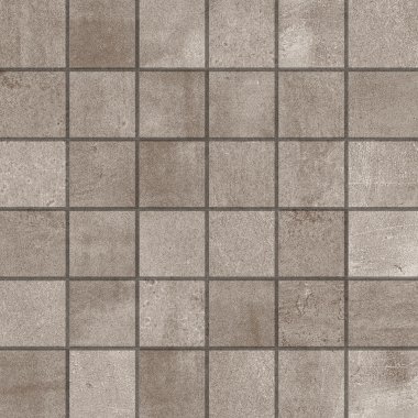 Volcano 2" x 2" Mosaic Tile 12" x 12" - Taupe