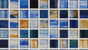 Gemstone Glass Mosaic Tile 5/8