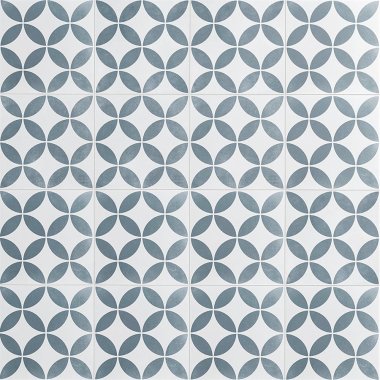 Dhar Decor Tile 9" x 9" - White Petals