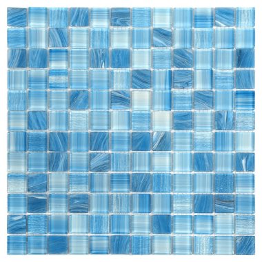Kalama Mosaic Tile 11.81" x 11.81" - Ocean