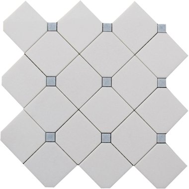 Mykonos Fokos 11.4" x 11.4" - White