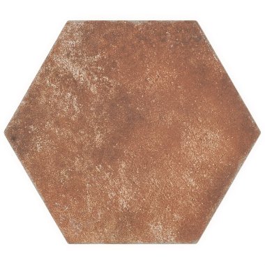 Pompeia Hexagon Tile 8" x 9" - Marron