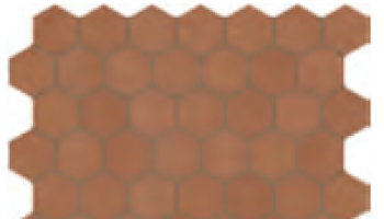 Moroccan Concrete Hex 1-1/2