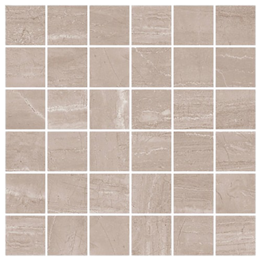 Neopolis 2" x 2" Mosaic Tile 12" x 12" - Moka
