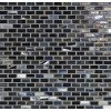 Agate Abruzzo Pearl 1/2 X 1 Mini Brick Mosaic Oj 12" x 12" - Abruzzo