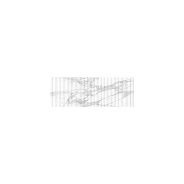 Raffino Alto Wall Marble Look Tile 12" x 36" - Bianco Vita