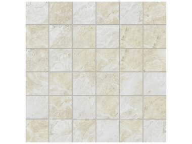 Malena 2" x 2" Mosaic Tile 12" x 12" - Ivory