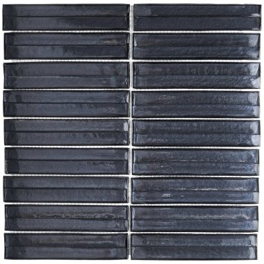 Brook Stacked Tile 11.61" x 11.73" - Midnight