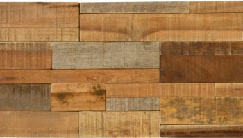 Bati Orient Wood-Look Mix Interlocking Mosaic Tile - 8