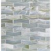 Agate Lucca Pearl Zing 1X4 Mosaic 12" x 12" - Lucca