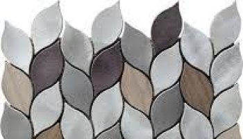 Marble Stone Aluminum & Marble Mosaic Tile 11