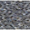 Agate Abruzzo Silk 1/2 X 1 Mini Brick Mosaic Oj 12" x 12" - Abruzzo