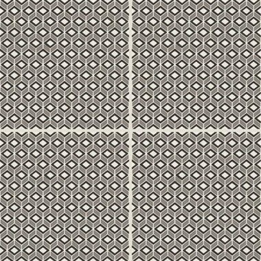 D_segni Tile Birdseye Deco 8" x 8" - M0UJ Chalk, Mud, Midnight and Sand Blend