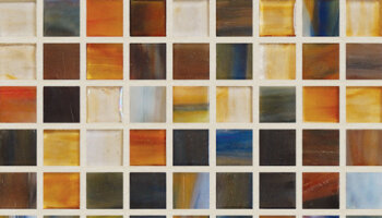 Gemstone Glass Mosaic Tile 5/8