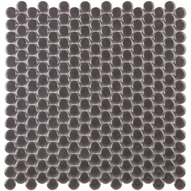 Simple 2.0 Penny Rounds Tile 11.49" x 12.32" - Charcoal