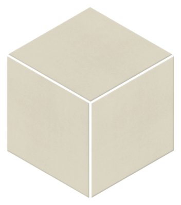 Neospeck 3D Cube Mosaic Tile 12" x 12" - White