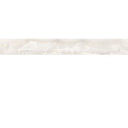 Akoya Bullnose Tile 3" x 24" - White Polished