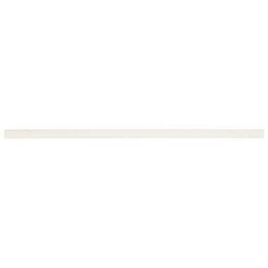 Speak Matter Bullnose Tile 1" x 12" - Plaster White