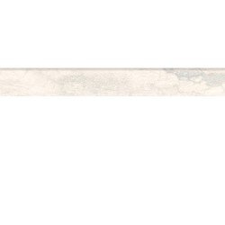 Via Appia Vein Cut Bullnose Tile 3" x 24" - White