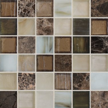 Earth and Art Mosaic Tile 1" x 1" - SG2009