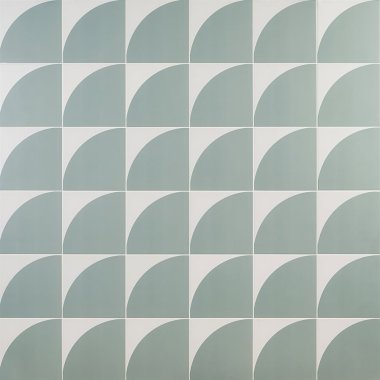 Stacy Garcia Maddox Decor Tile 8" x 8" - Floor Mineral Green