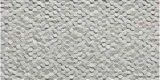 Geostone Esagonetta Decoro Tile 12" x 24" - Grigio