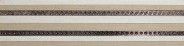 Infusion Tile Wall Deco 6" x 24" - White / Beige