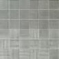Organic Rug Tile Mosaic 2" x 2" - Smoke