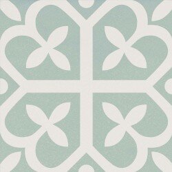 Anthology Smalta Original Nordic Deco Tile 8" x 8" - Green