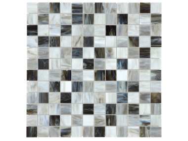 Baroque 1" x 1" Mosaic Tile 12" x 12" - Alabastro