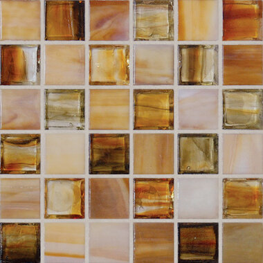 Blended Ice Glass Tile 1" x 1" - JM0014