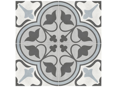 Form Clover Deco Tile 8" x 8" - Tide