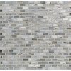 Agate Bari Pearl 1/2 X 1 Mini Brick Mosaic Oj 12" x 12" - Bari