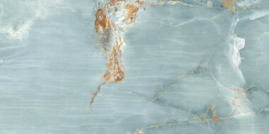 The Room Tile 24" x 48" - Onyx Aqua Blue