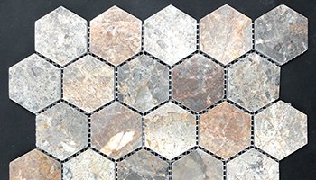Marble Stone Tile Hexagon Mosaic 12