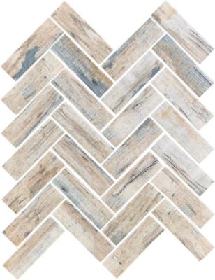 Nantucket Surfside Herringbone 11" x 12.6" - Beige