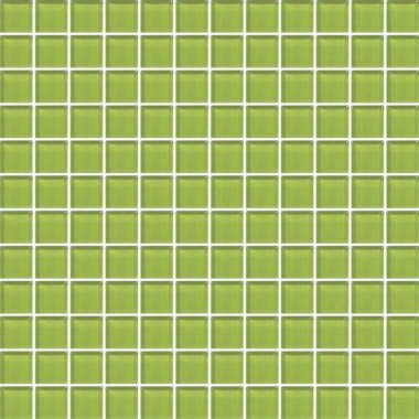 Color Appeal Tile Mosaic 1" x 1" - Lime Green