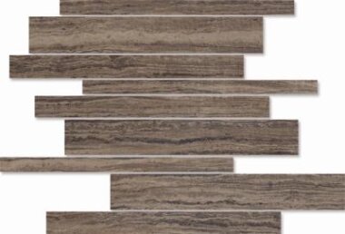 Allure Tile Linear Mosaic 9" x 13" - Brown