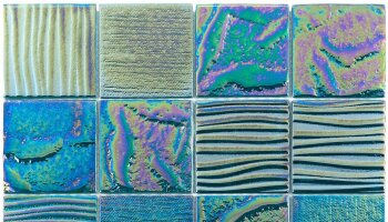 Aqueous Square Tile 12
