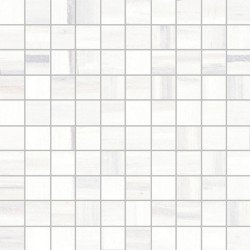 Themar Mosaic Tile 1"x1" 10" x 10" - Bianco Lasa