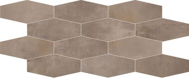 Interno Tile Losanga Mosaic 12" x 24" - Mud