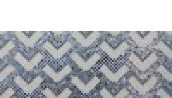 Textile Blue Stone Mixed Normandie Deco Pattern 12